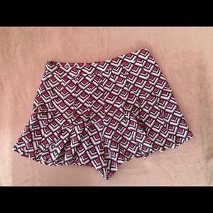 Hollister Retro Print Mini Skort